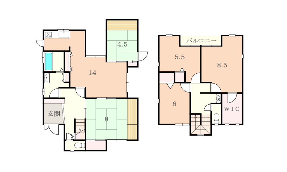 京田辺市山手東1丁目の中古一戸建て